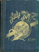 1899 Official Register