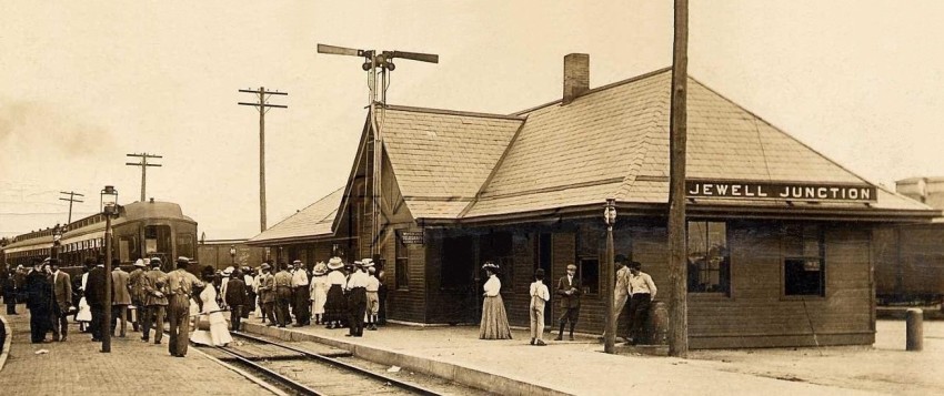 Jewell Junction Railroad Depot