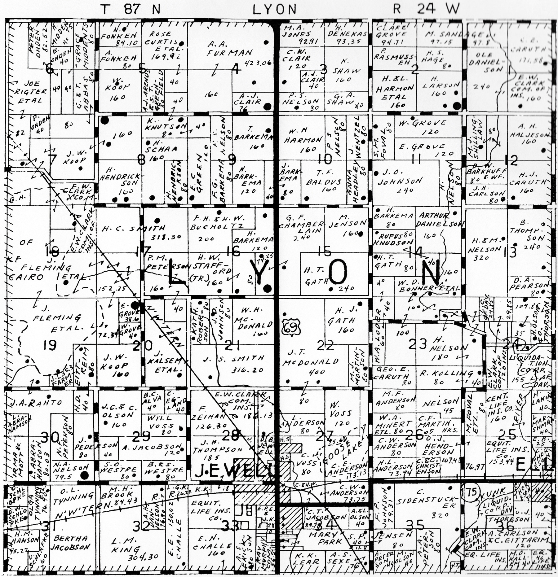 Books And Maps Related To Jewell Junction Iowa 2261
